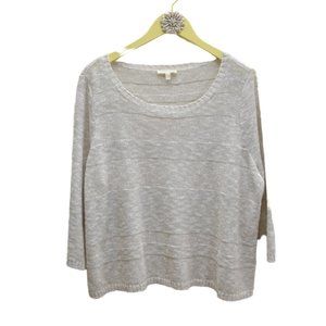 Eileen Fisher Light Gray Blouse
